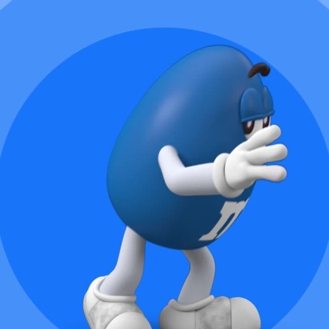 Blue M&M