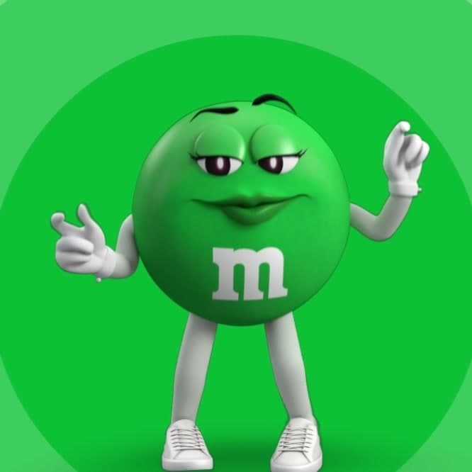 Green M&M