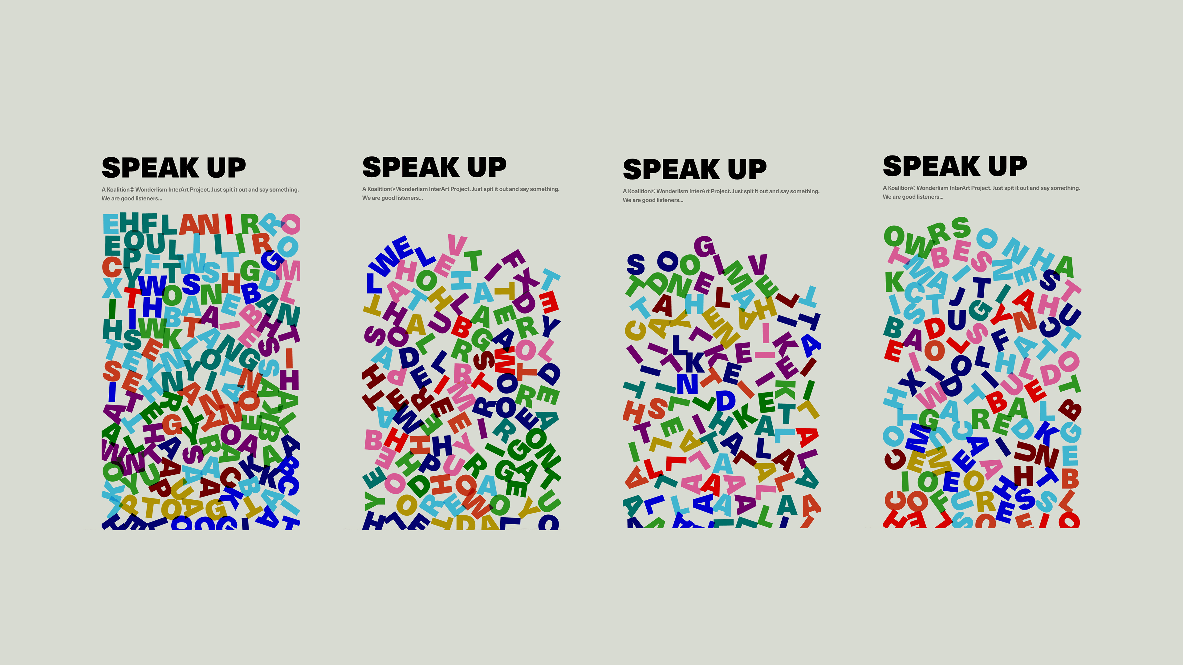 Speak Up: An Interactive Voice-to-Typography Experience